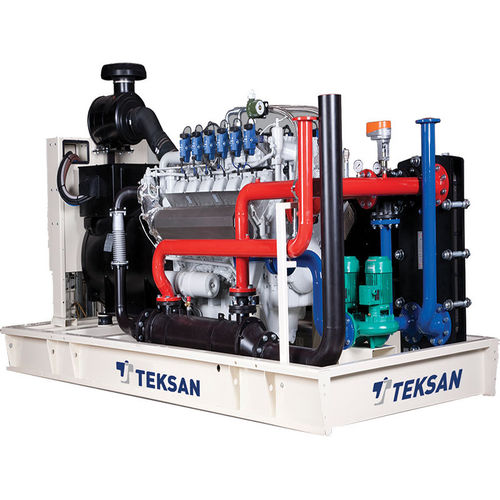 Cogeneration generator set - TJ43MN-NC5A - Teksan - natural gas / three-phase / stationary