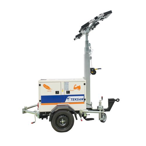 Diesel engine light tower - TJ12PE6L-LE - Teksan