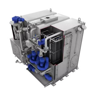 Biological waste water treatment - BMA series - Abionik - compact / containerized
