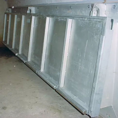 Wastewater treatment dam - HydroFlap  - Abionik