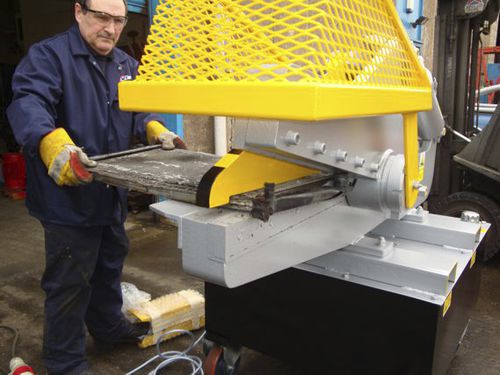 Electric shear - McIntyre 600HD - JMC Recycling Systems Ltd - for metal / for scrap metal / for plastics