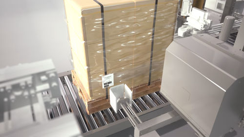 Pallet stacker-destacker - MOVITEC WRAPPING SYSTEMS, SLU - for boxes / fully-automatic