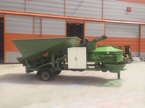 Mobile concrete batching plant - OPT Makine - compact / automatic