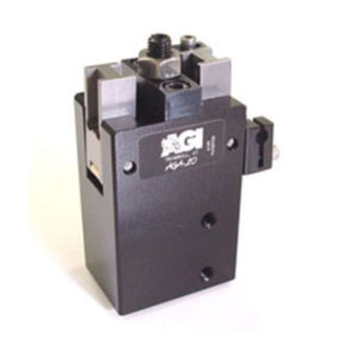 Pneumatic gripper - AGA-10 - AGI Automation Components - 180° angular / 2-jaw / compact