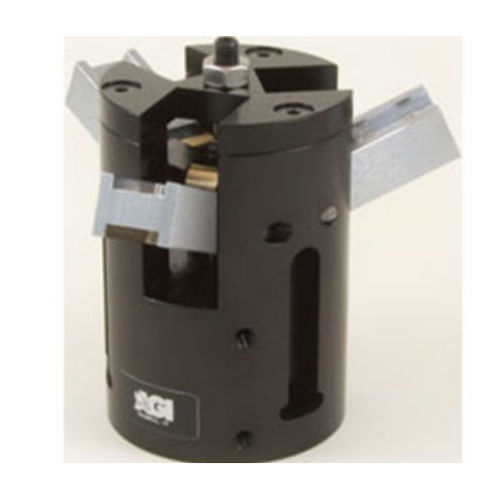 Pneumatic gripper - AGA-43 - AGI Automation Components - 180° angular / 3-jaw / compact