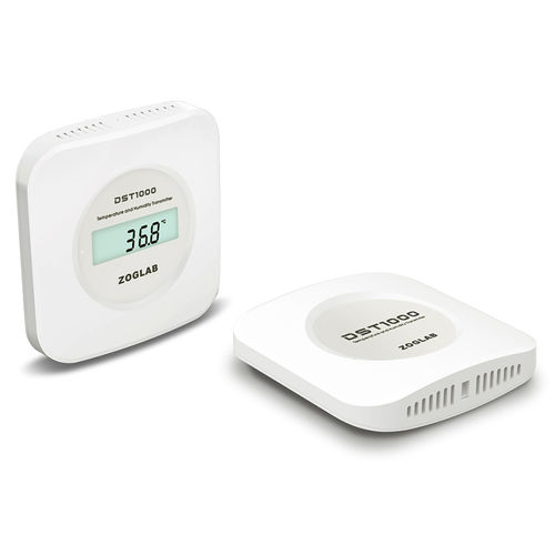 Wall-mount humidity and temperature transmitter - DST1000 - Zoglab Microsystem - analog / digital / for clean rooms