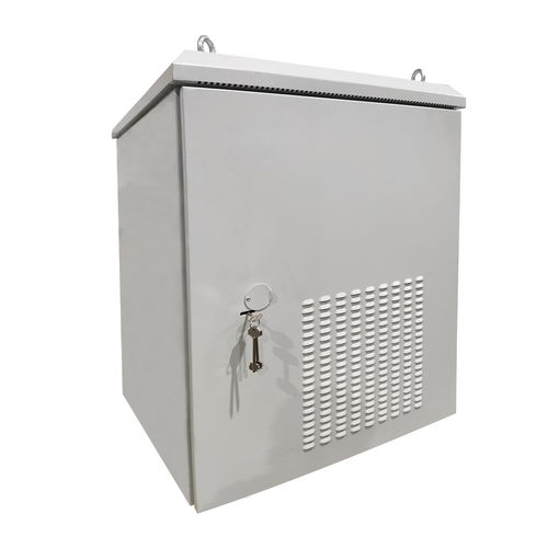 Outdoor cabinet - SHKK 15U - Ipcom - protective / wall-mounted / sheet steel