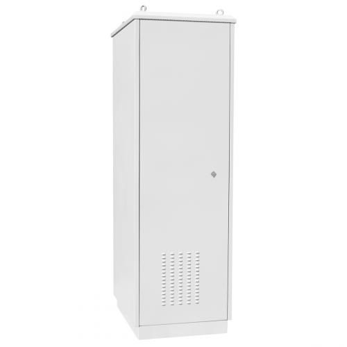 Outdoor cabinet - SHKK 33U - Ipcom - protective / floor-mounted / sheet steel