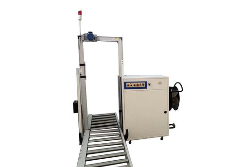 Fully-automatic strapping machine - MH-103B - Qingdao Ausense Packing Equipment Co., Ltd. - for logistics / clothing / for chemicals
