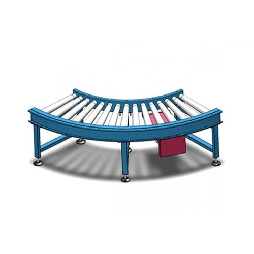 Roller conveyor - Qingdao Ausense Packing Equipment Co., Ltd. - chain / horizontal / curved