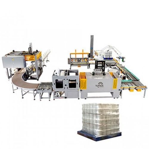 Packaging line for the food and beverage industry - Qingdao Ausense Packing Equipment Co., Ltd. - positioning / automatic / semi-automatic