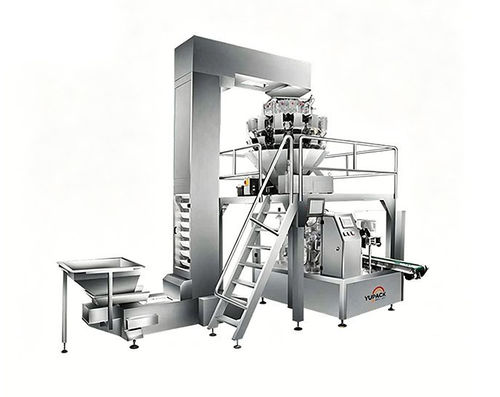Fully-automatic filling machine - Qingdao Ausense Packing Equipment Co., Ltd. - pouch / for granulates / for solids
