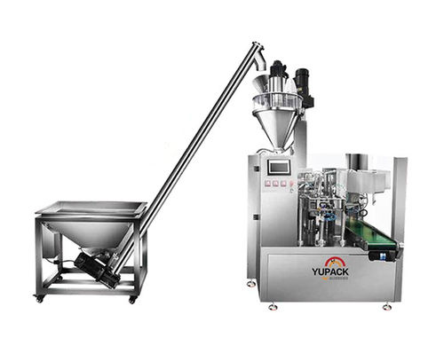 Fully-automatic filling machine - Qingdao Ausense Packing Equipment Co., Ltd. - pouch / powder / for the food industry