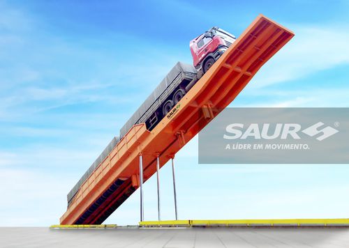 Unloading platform - Saur - for trucks