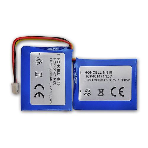 Lithium-polymer battery - HCP series  - Honcell Energy Co., Ltd. - rectangular / 3 V / IEC