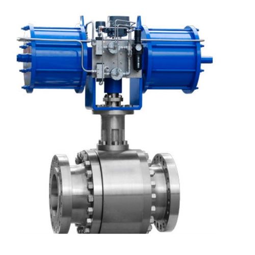Ball valve - R5  - Wuxi Smart Auto-control Engineering Co., Ltd. - pneumatically-operated / electrically-actuated / for control