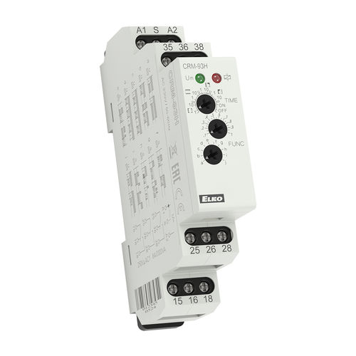Electronic time relay - CRM-93H - ELKO - multi-function / DIN rail mounted