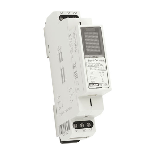 24VDC electromechanical relay - VS series - ELKO - DIN rail / power / auxiliary