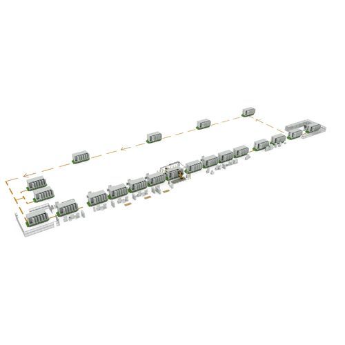 Automatic assembly line - Wuxi Autowell Technology Company - handling