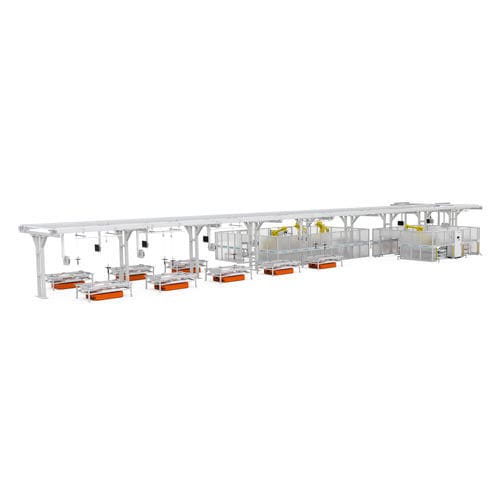 Automatic assembly line - Wuxi Autowell Technology Company - flexible