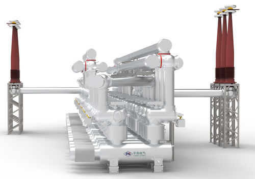 SF6 gas-insulated switchgear - ZF27-550 - Henan ping high electric co., LTD. - current / power / insulation