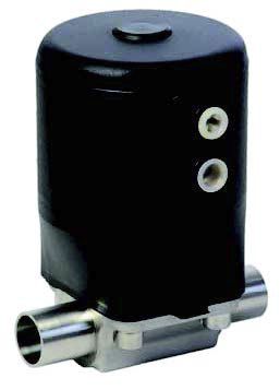 Diaphragm valve - KMA 402 - SED Flow Control GmbH - pneumatically-operated / stainless steel / 2/2-way