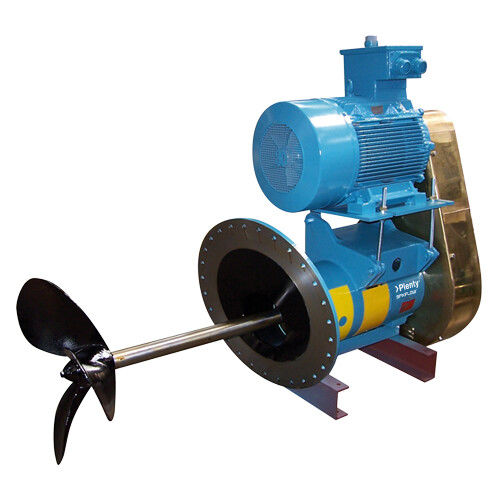 Dynamic mixer - PLENTY - horizontal / side-mount / batch