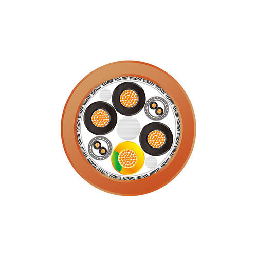 Power cable - LONGFLEX® SERVO FD 327 CP - Zhaolong Interconnect - DIN / flame-retardant / stranded
