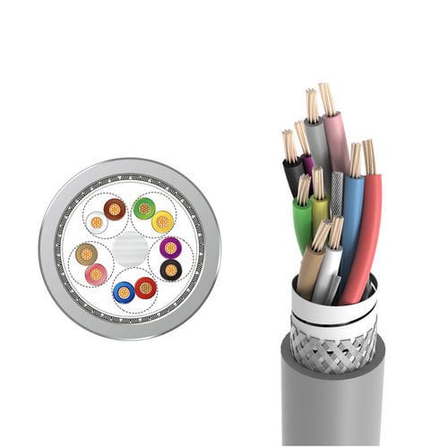 Power cable - LONGFLEX® ROBOTIC FD 930 CP-TP - Zhaolong Interconnect - DIN / shielded / stranded