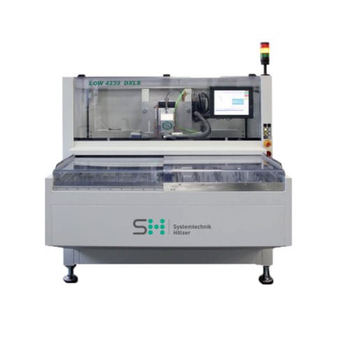 Laser PCB depaneling machine - LOW XL - Systemtechnik Hölzer GmbH