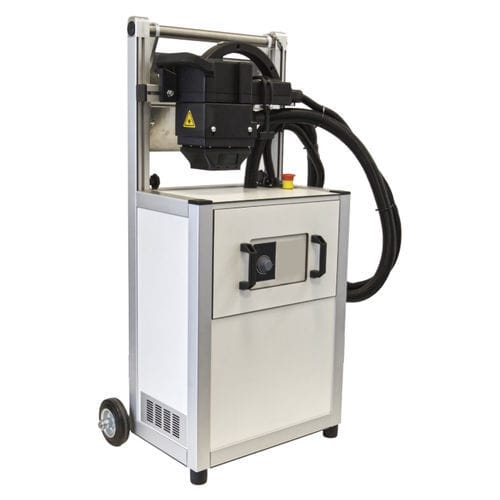 Laser marking machine - LAS 23 - Systemtechnik Hölzer GmbH - mobile / compact / industrial