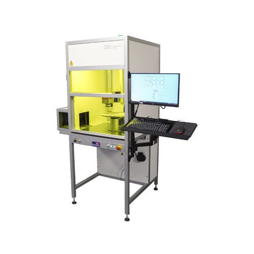 Fiber laser marking system - LAS 28XLe - Systemtechnik Hölzer GmbH - automatic / industrial / metal