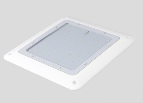 Ceiling-mounted lighting - FLD-CNL-B-100W - International Light Technologies - LED / for auto body / IP65