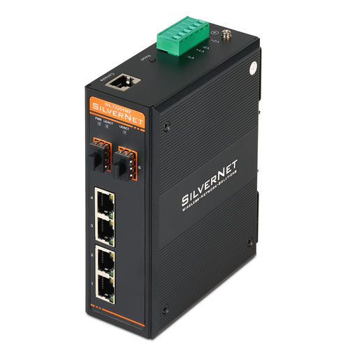 Managed ethernet switch - 7 series - SilverNet - 8 ports / 16 ports / 24 ports