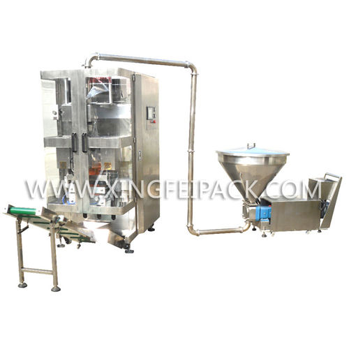 Vertical bagging machine - XFL-Y600 series - Shanghai Xingfei Packaging Machinery Co., Ltd. - VFFS / automatic / for liquids