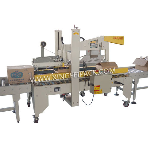 Multi-flap carton sealer - XFC-FX - Shanghai Xingfei Packaging Machinery Co., Ltd. - adhesive tape / automatic