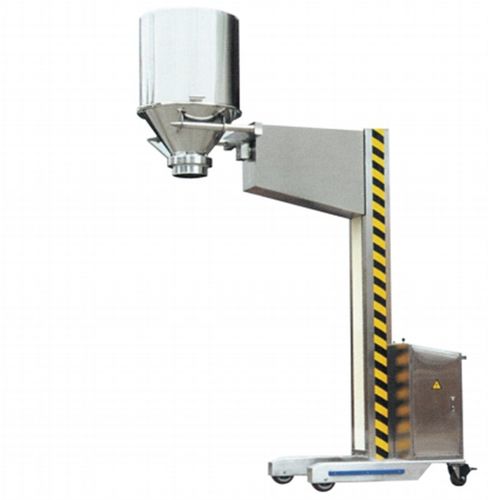 Stainless steel lifting device - YTG series - Jiangyin Xinda Medicine And Chemical Machinery Co., Ltd. - for the food industry / for the pharmaceutical industry