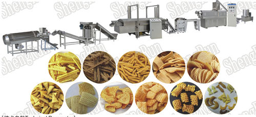 Snack frying line - BFJ-I - Jinan Shengrun Machinery Co., Ltd.