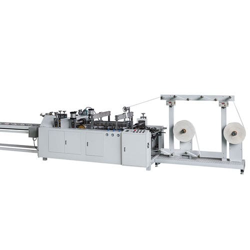 Gluing paper handle making machine - LRP-W - Ruian Lilin Machinery Co., Ltd. - lamination / with cutting / water-based adhesive