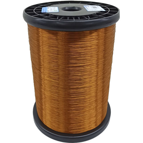 Enameled electrical wire - AIW/220 - BAIYIN YIZHI CHANGTONG SUPER MICRO-WIRE COMPANY - copper / polyamid-imide / round
