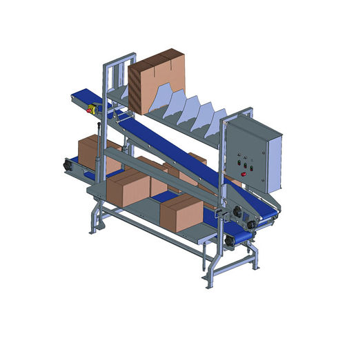 Belt conveyor - Martak - horizontal / for fish / for boxes