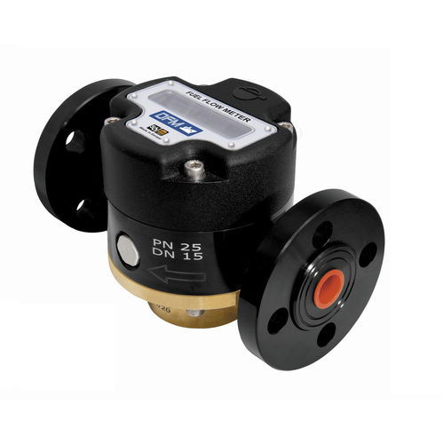 Rotary piston flow meter - DFM Marine - TECHNOTON - for oil / for fuel / threaded