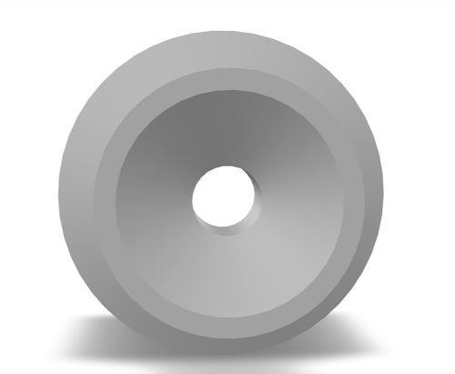 Round suction cup - 10.005.131.01 - Morali GmbH - silicone / polyurethane / NBR