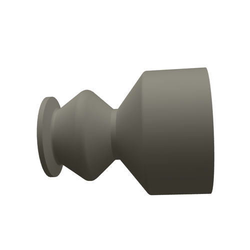 Bellows suction cup - 210.008.078.02 - Morali GmbH - silicone
