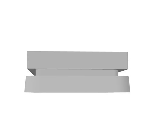 Rectangular suction cup - 33.060038.002.01 - Morali GmbH - silicone / NBR / silicone