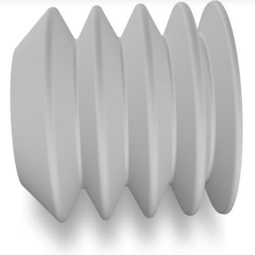 Bellows suction cup - 240.040.022.02 - Morali GmbH - silicone