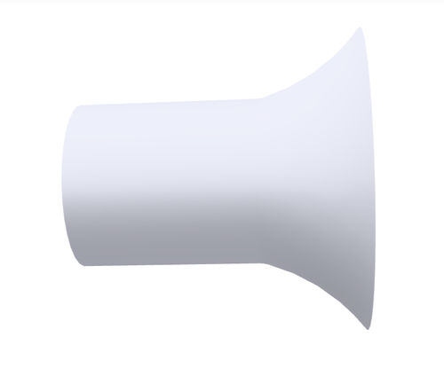 Flat suction cup - 10.018.089.02 - Morali GmbH - silicone