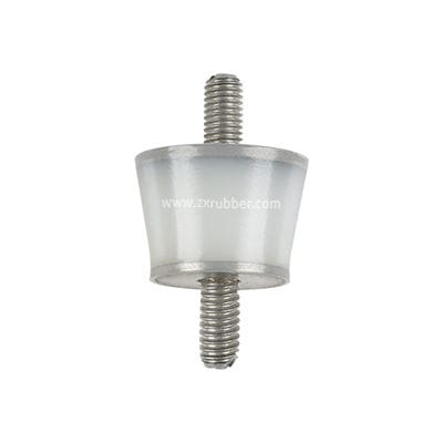 Cylindrical anti-vibration mount - VVS - ZHONG XIANG RUBBER PRODUCTS CO LTD - metal / silicone / for machines
