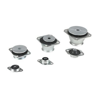 Cylindrical anti-vibration mount - CN series - ZHONG XIANG RUBBER PRODUCTS CO LTD - zinc-plated steel / stainless steel / rubber