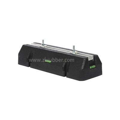 Rectangular anti-vibration mount - DJ series - ZHONG XIANG RUBBER PRODUCTS CO LTD - galvanized / for air conditioning / threaded